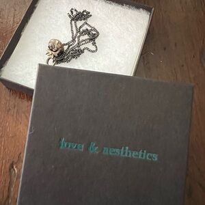 Looking for different charm style***Silver heart charm with chain